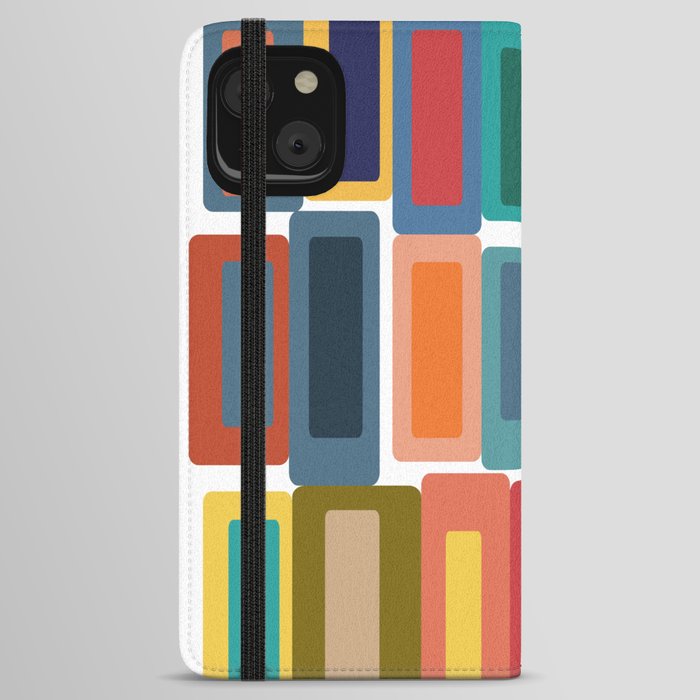 Shapes and Colors 40 iPhone Wallet Case