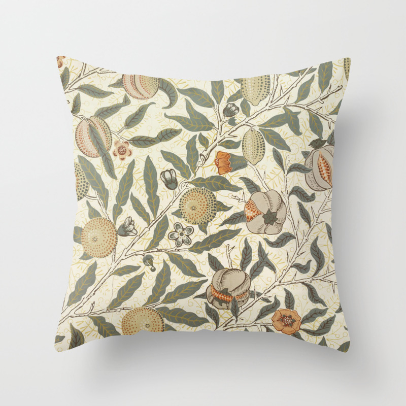 william morris throw pillows