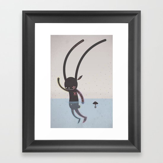 IT'S ALRIGHT I'M OK... Framed Art Print