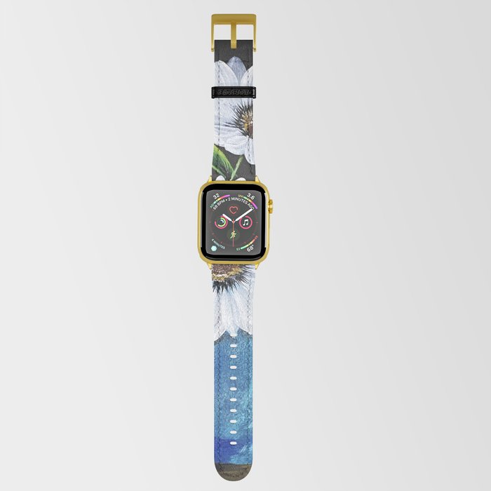 Flowers Painting Apple Watch Band