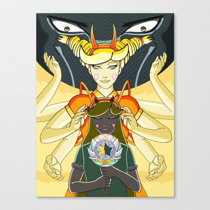 Star Butterfly Canvas Print