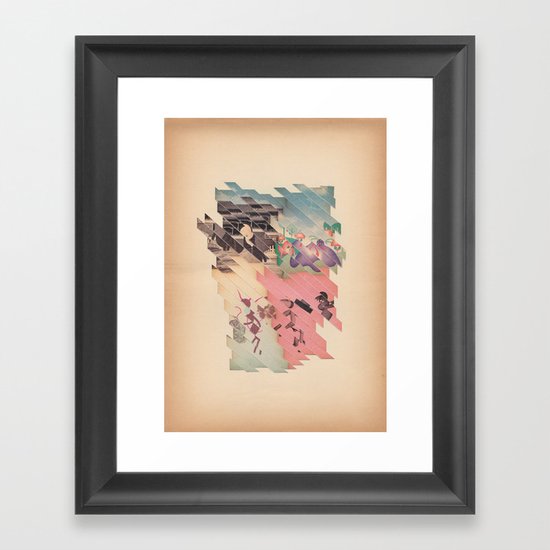 s t r i s c i a t o Framed Art Print