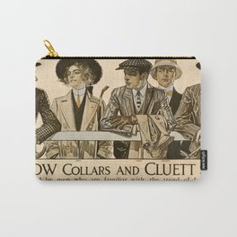Arrow Collars and Cluett Shirts, 1911 by Joseph Christian Leyendecker Carry-All Pouch