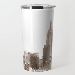 New York City Skyline Boho  Travel Mug