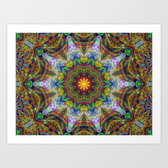 Flower of Love Art Print