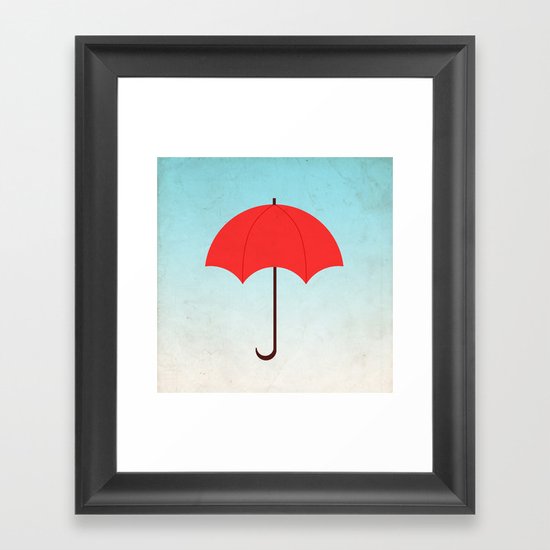 Umbrella Framed Art Print
