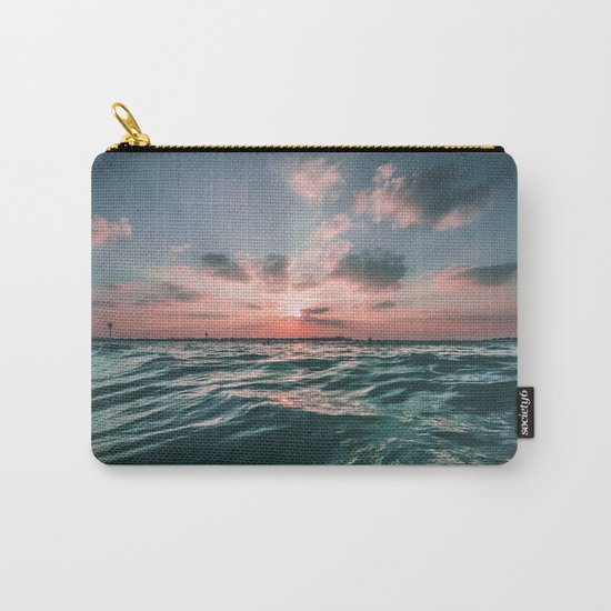 Ocean Sunset Carry-All Pouch