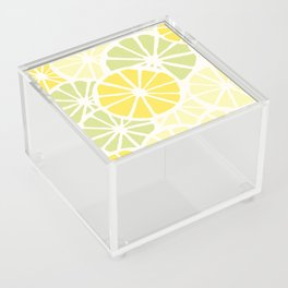 Lemon Slices Pattern Acrylic Box