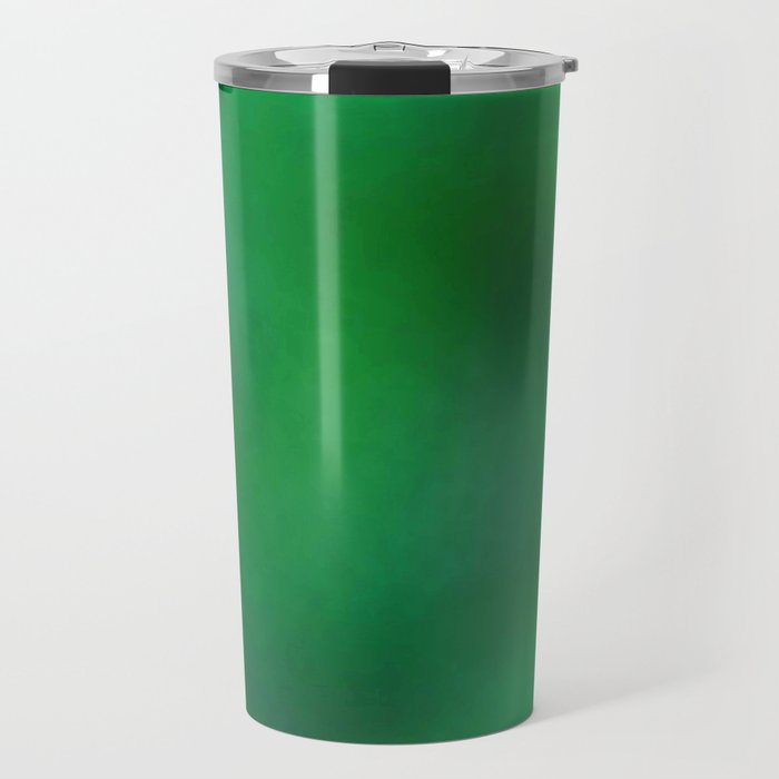 Color gradient and texture 76 green Travel Mug
