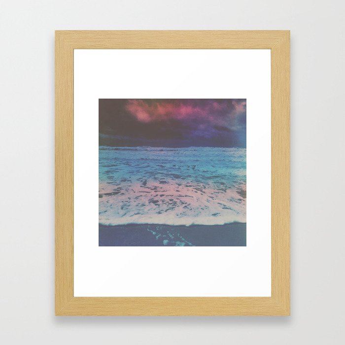 WHALE TO NOTHING Framed Art Print