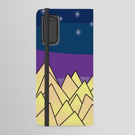 Abstract geometric pattern - desert. Android Wallet Case