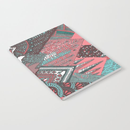Red mountains Notebook
