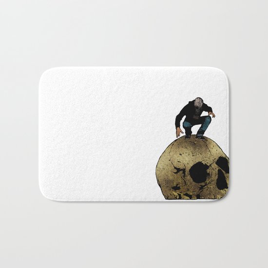 Leroy And The Giant's Giant Skull Bath Mat