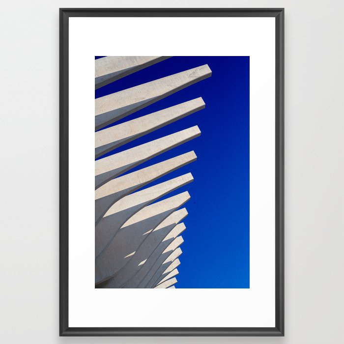 Sky Spine Framed Art Print