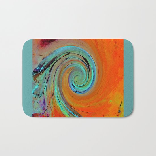Head Spin Bath Mat