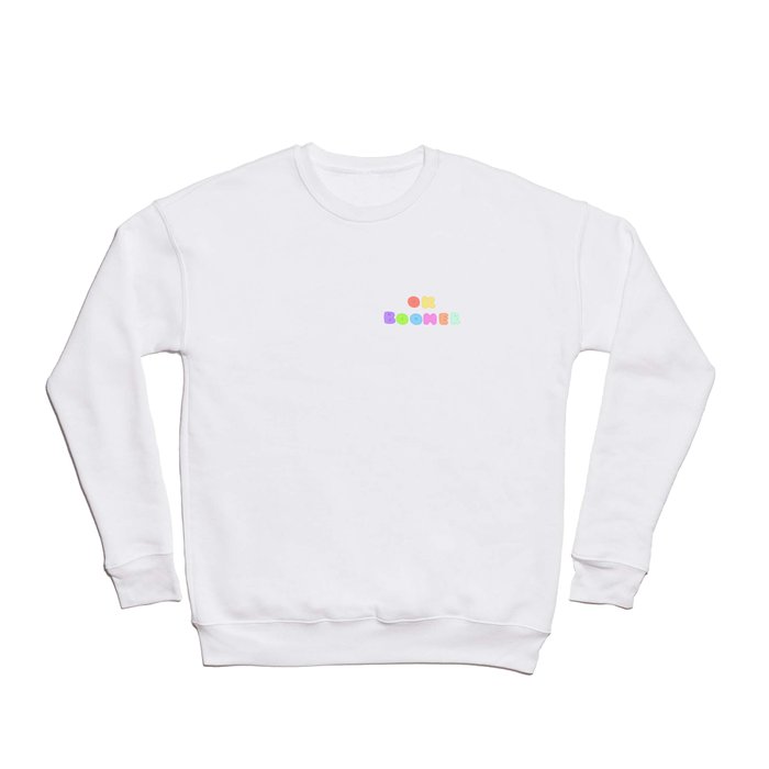 Ok Boomer Pastel Crewneck Sweatshirt