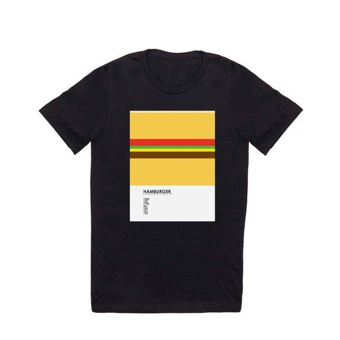 Pantone Food - Hamburger T Shirt