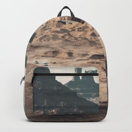 Unfamiliar Desert Landscape View  Backpack | Cowboy, Holiday, Sand, Silence, Arizona, Desertlandscape, Utah, Monumentvalley, Jashuatree, Nature 