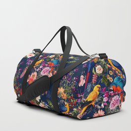 FLORAL AND BIRDS XII Duffle Bag