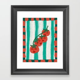 Moody Tomatoes Framed Art Print