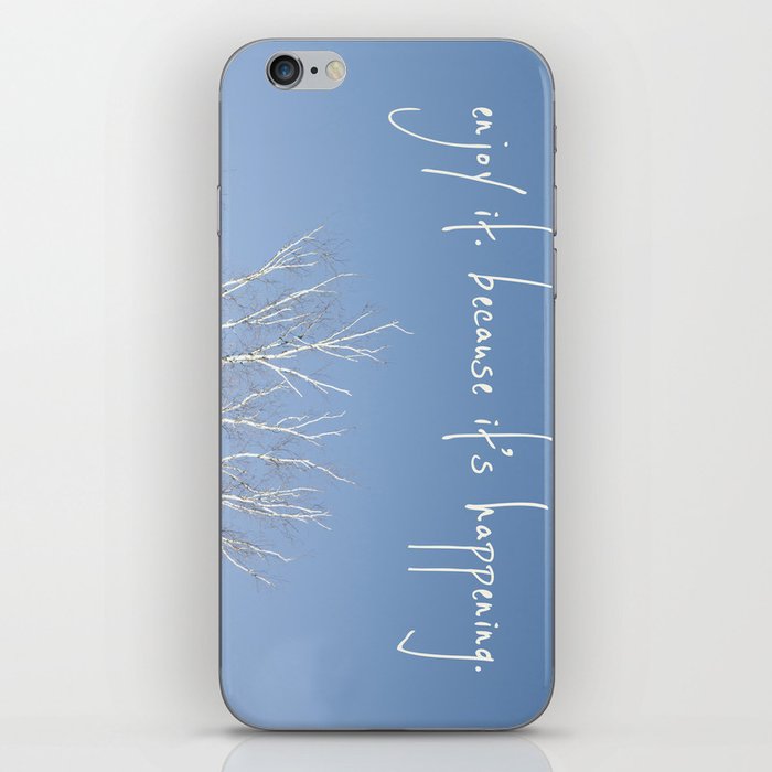perks of being a wallflower - life is happening iPhone Skin