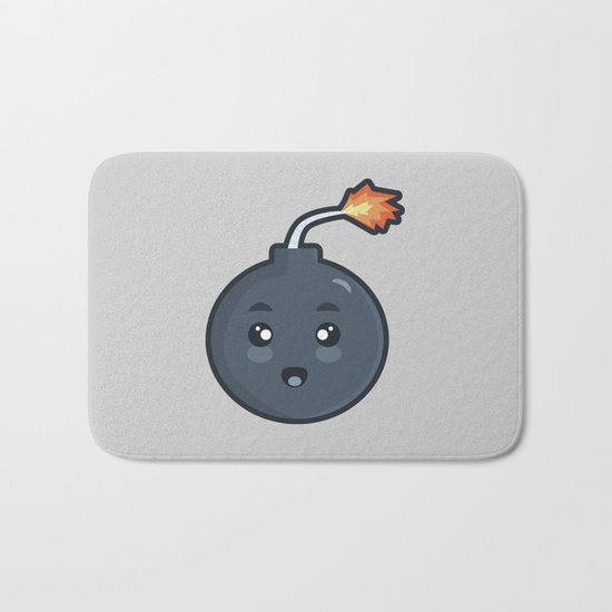 Kawaii Bomb Bath Mat