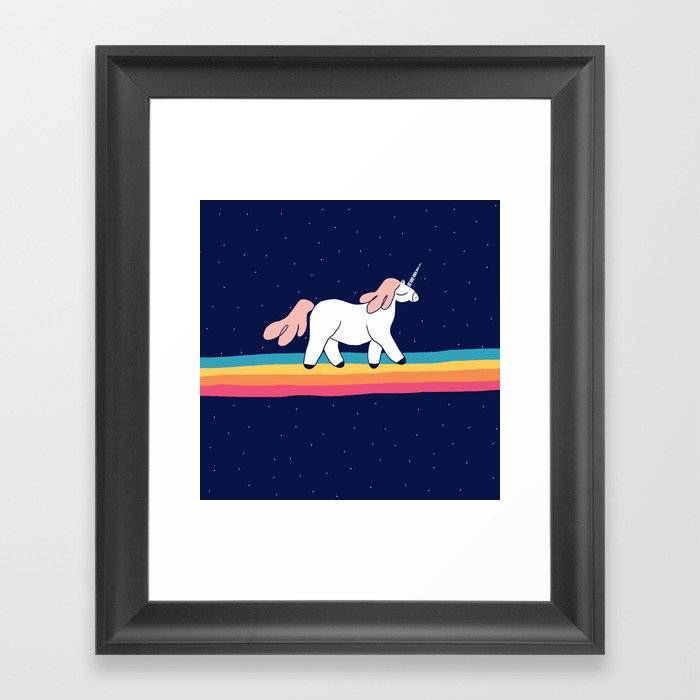 Unicorn Framed Art Print