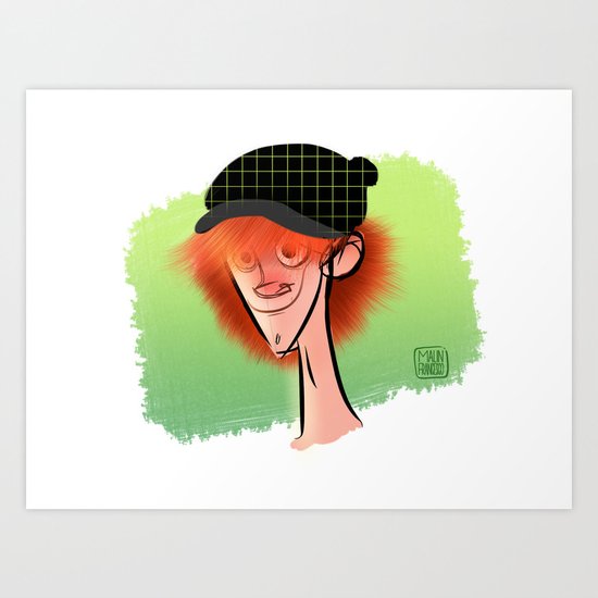 Irish Guy Art Print