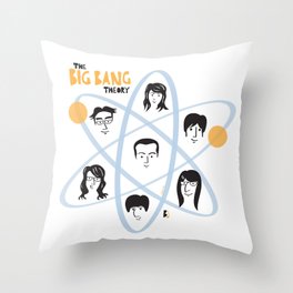 The Big Bang Theory Throw Pillow