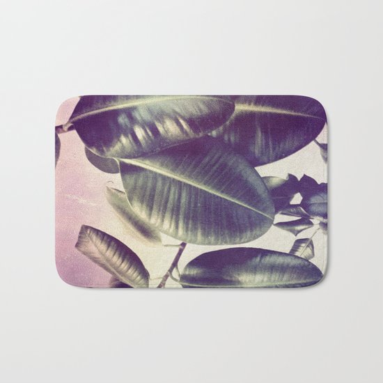 Ficus Elastica #2 Bath Mat