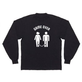 Game Over Bachelor Party Long Sleeve T Shirt
