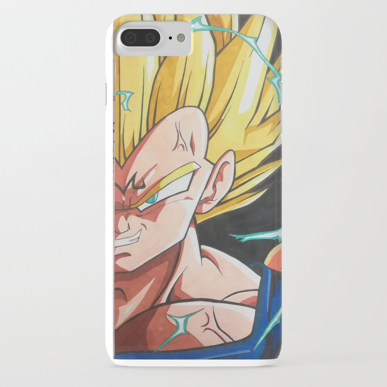 Majin Vegeta Dragonball Z Iphone Case By Juprinxart Society6
