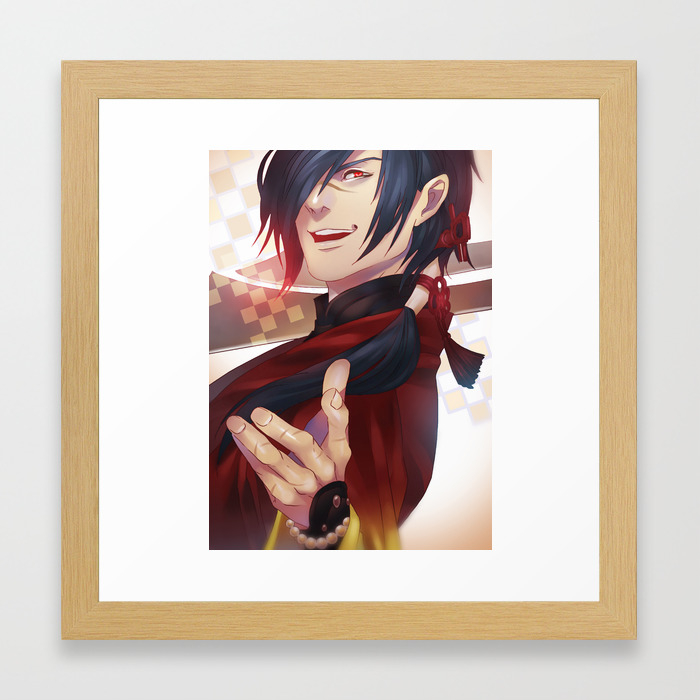 Wallpaper Dramatical Murder Koujaku Framed Art Print By Magemg Society6 Desktop Wallpaper Free