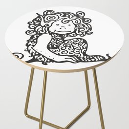Humpe the little troll by John Bauer Side Table