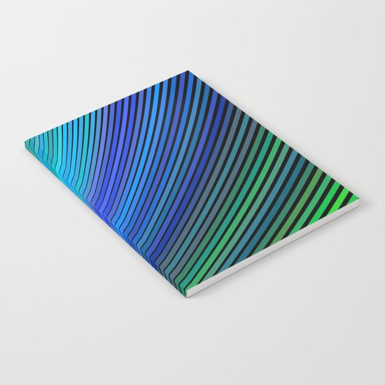 Surfing in a magic wave Notebook