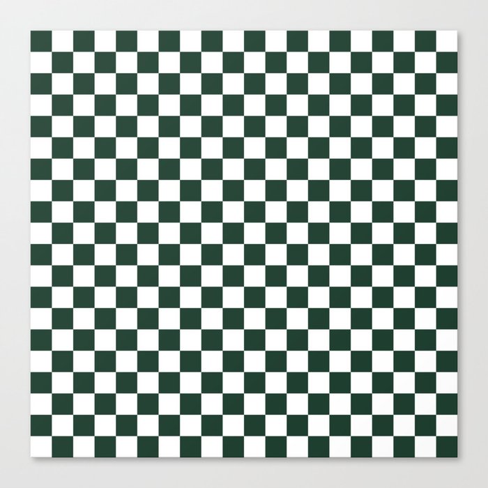 Checkers 13 Canvas Print