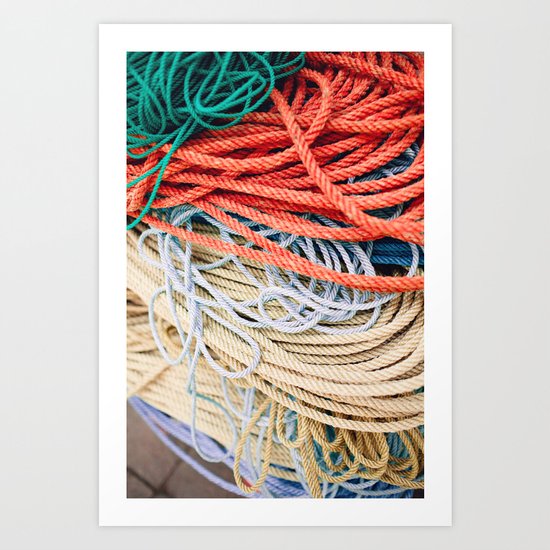 Sailor Rope II Art Print