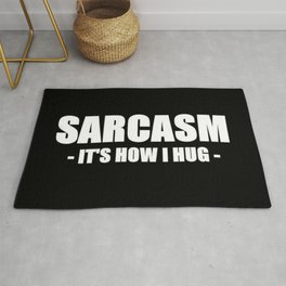 Sarcasm Area & Throw Rug