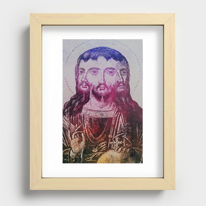 Thrice Christ Recessed Framed Print