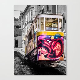 Lisbon Streetcar Canvas Print