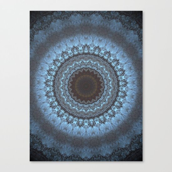 Bohemian Blue Canvas Print