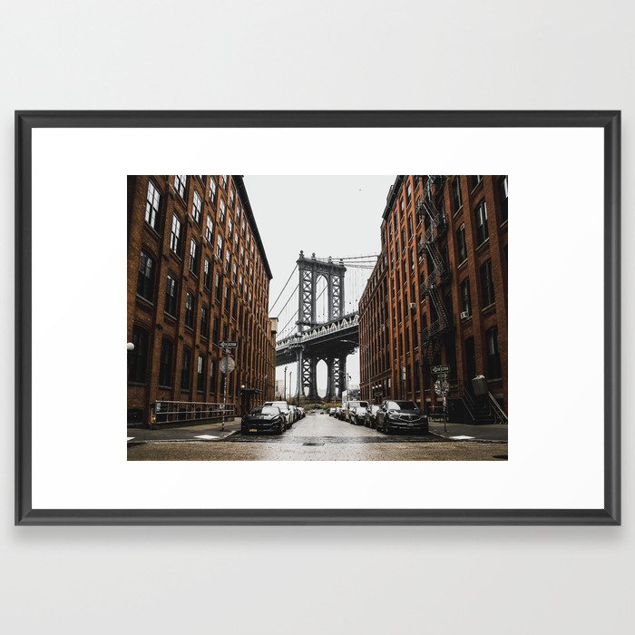 NYC  | Maps and Cities | HD Framed Art Print