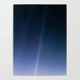 Pale Blue Dot — Voyager 1 (2020 revision) Poster