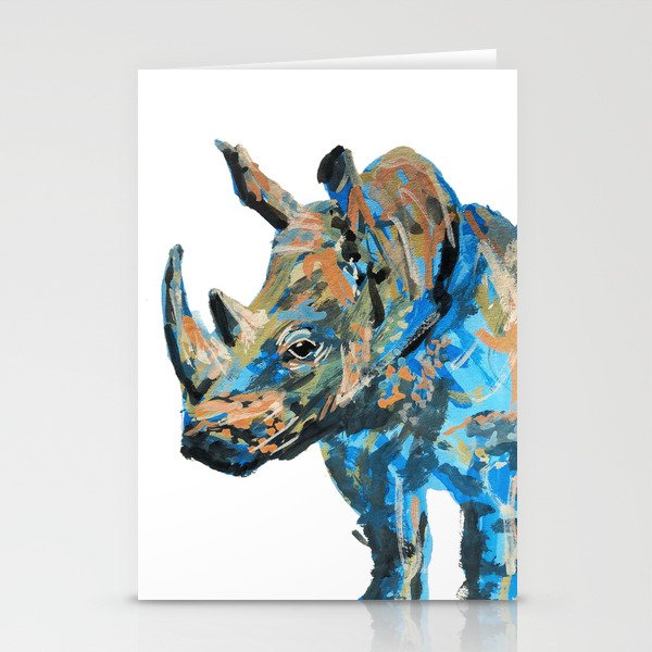 Rhino! Stationery Cards