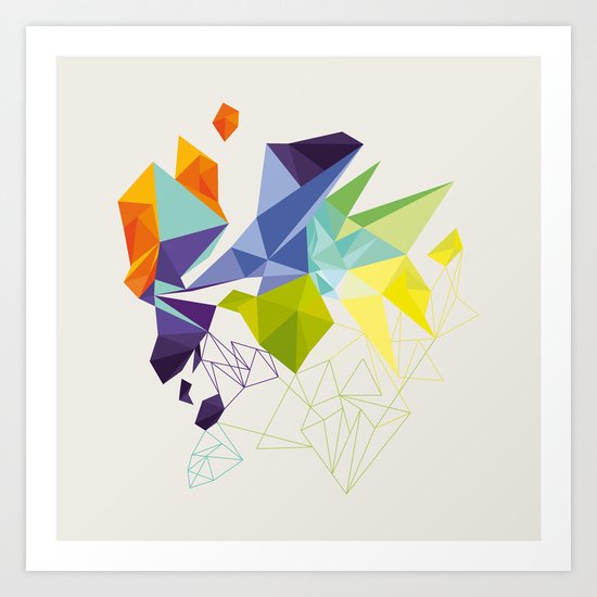 Irregular Art Print