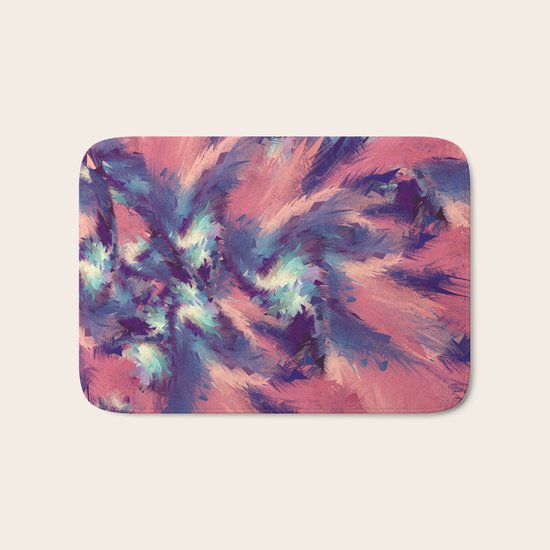 Colorful Energy Bath Mat