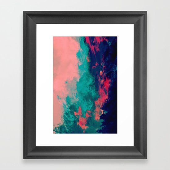 Painted Clouds IV Framed Art Print