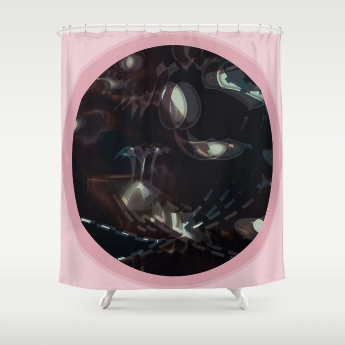 Donna rosa Shower Curtain
