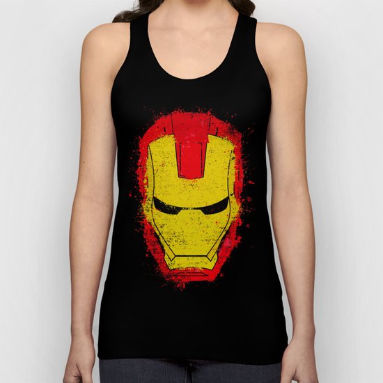 Iron Man splash Unisex Tank Top