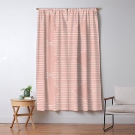 Blush Pink Blackout Curtains Society6